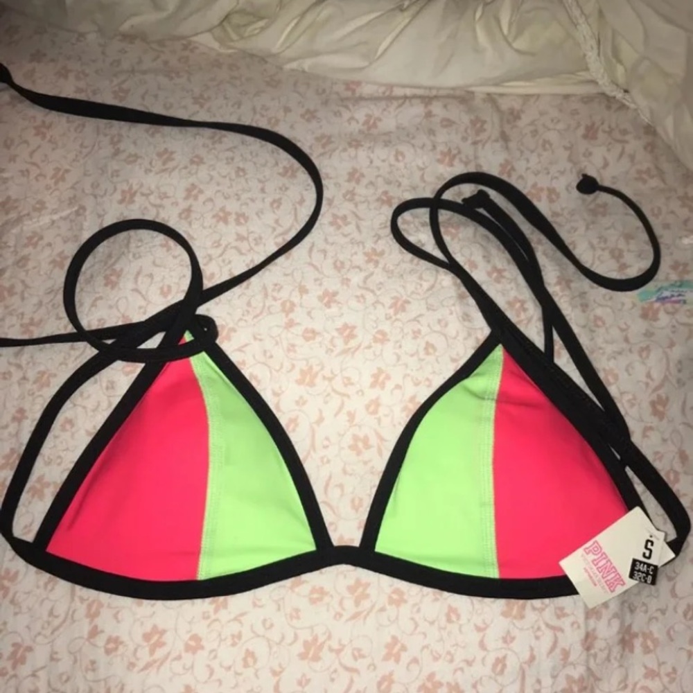 PINK bikini top